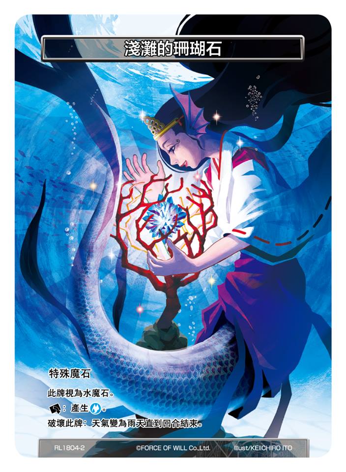 浅滩的珊瑚石